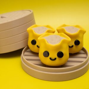 Shumai Fidget Clicker & Keychain Set